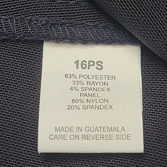 Napa Valley Pants‎ Womens 16PS Petite Stretch Comfort Career Office Workwear - Picture 6 of 9